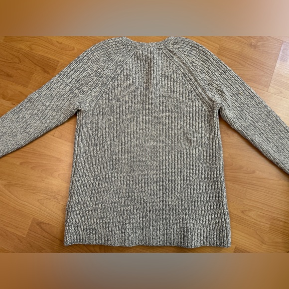 Rag & Bone Gray Chunky Knit Oversized Sweater Size XS - Picture 4 of 13